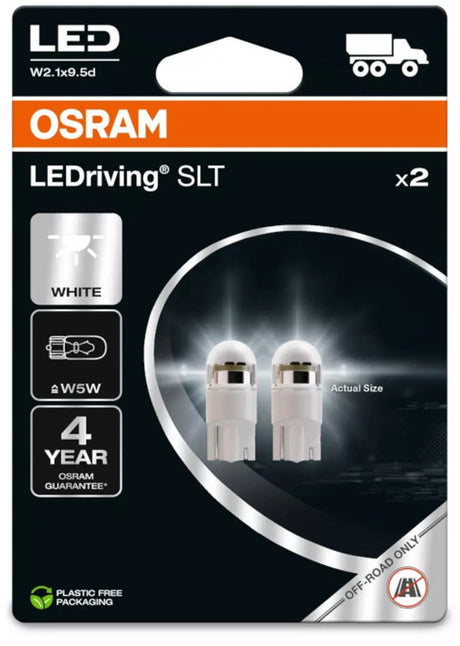 Zestaw ledriving slt w5w biały 24v 2845dwp firmy Osram