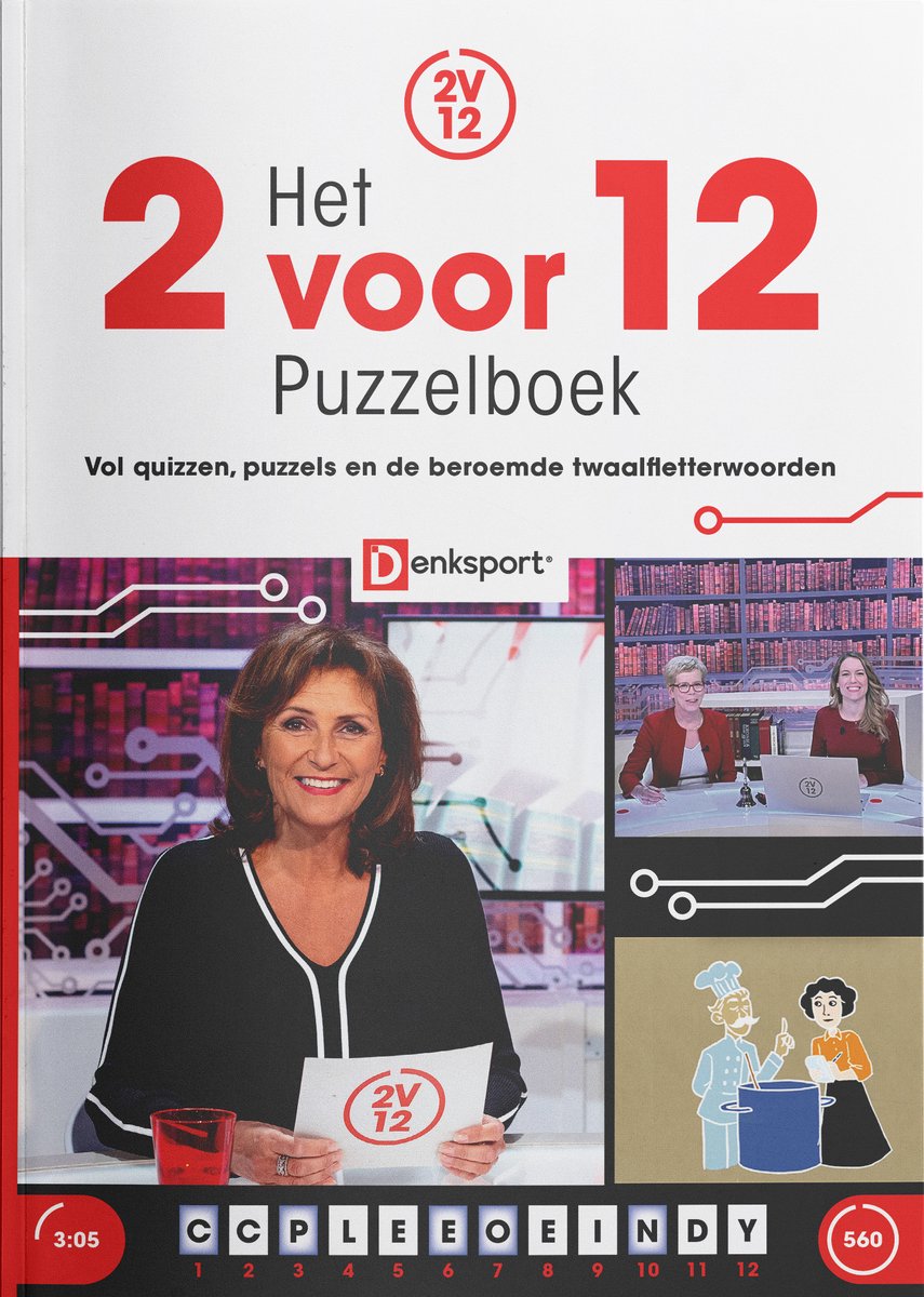 Denksport – het 2 voor 12 puzzelboek