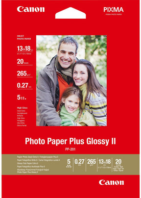 Canon pp-201 - papier fotograficzny - 13 x 18 cm - 20 ark