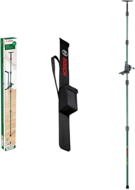 Bosch tp 320 - statyw pomiarowy - od 10 do 320 cm - wysokiej jakości aluminium - w zestawie torba do przechowywania