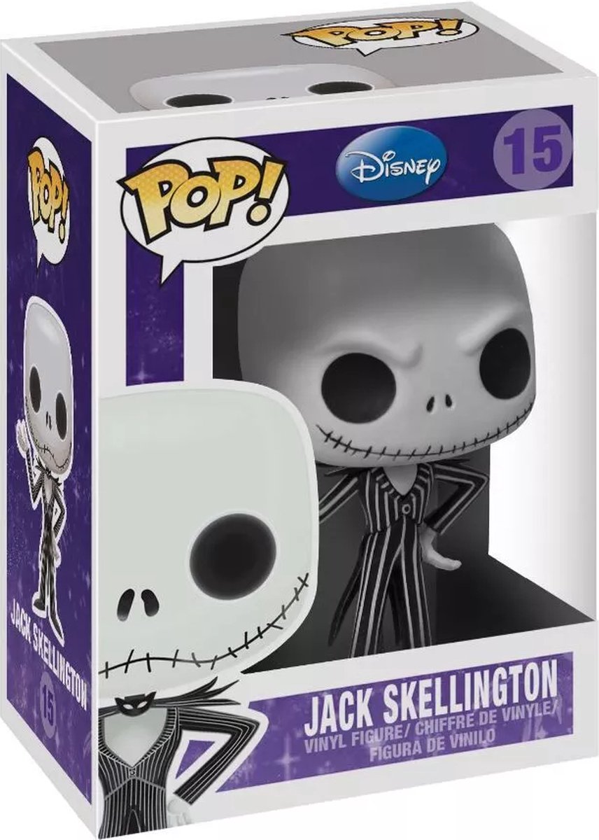 Funko pop Disney: Koszmar przed świętami - Jack Skellington pop #15