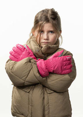 Barts basic skigloves kids wintersporthandschoenen unisex - roze - maat 7
