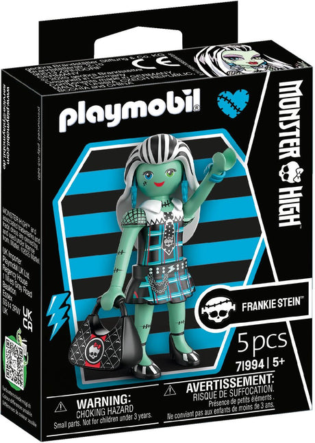 Playmobil | potwornie wysoki | Frankie Stein | kreatywny zestaw figurek zabawkowych na imprezy halloweenowe, odgrywanie ról | z fajnymi dodatkami kultowa postać | idealny dla małych fanów potworów w wieku od 4 lat | 71994