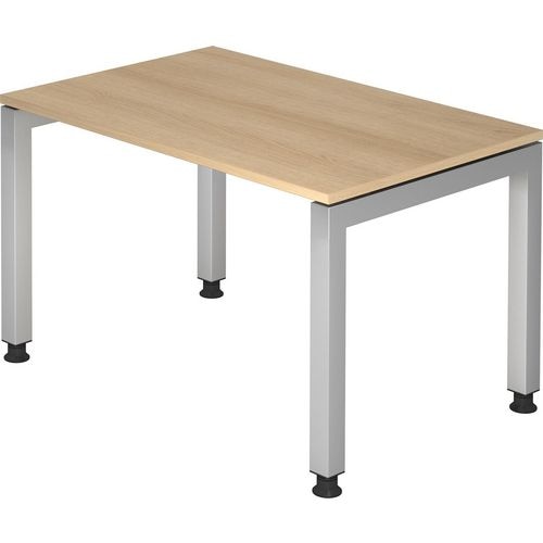 Biurko z regulacją wysokości Bach Hammerer seria j, dąb 1200 x 680 mm