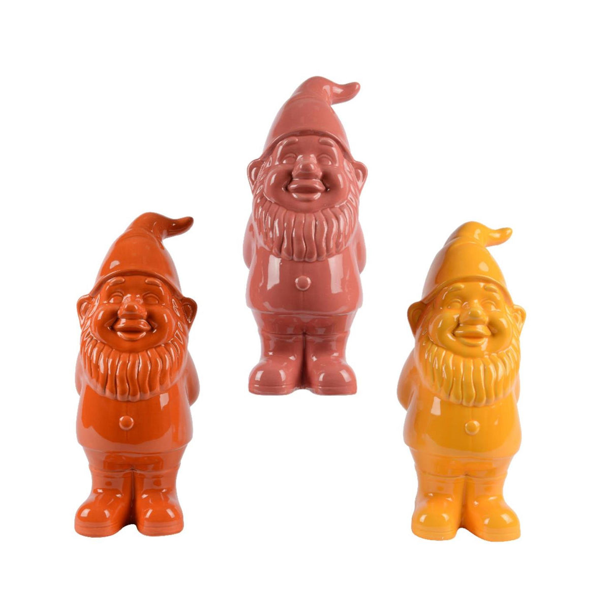 Ceramiczny krasnal ogrodowy Decoris wys. 35cm