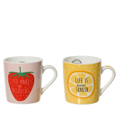 Kubek porcelanowy Decoris ã˜8,6cm x wys.7,7cm - 250ml