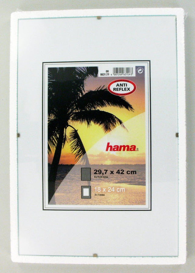 Hama Ramka na zdjęcia - klips do ramki - 29,7 x 42 cm - antyrefleks