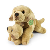 Pluszowy labrador retriever ze szczeniakiem 31 cm e