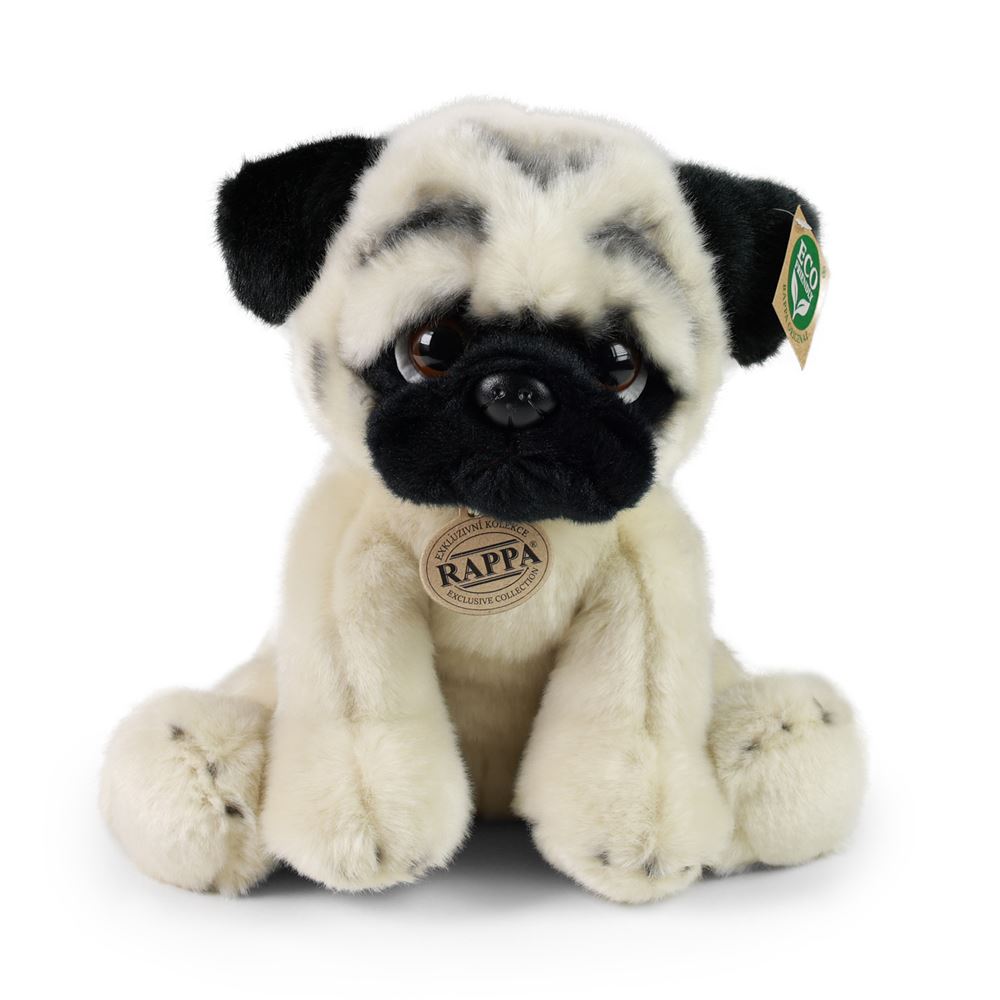 Pluszowy mops 30 cm ekologiczny