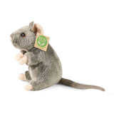 Pluche muis 16 cm eco-vriendelijk