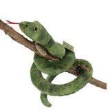 Pluszowy zielony wąż 90 cm ekologiczny