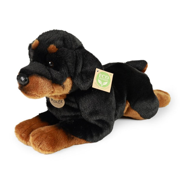 Pluszowy piesek rottweiler 39 cm ekologiczny