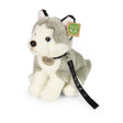 Pluszowy pies husky 28 cm ekologiczny