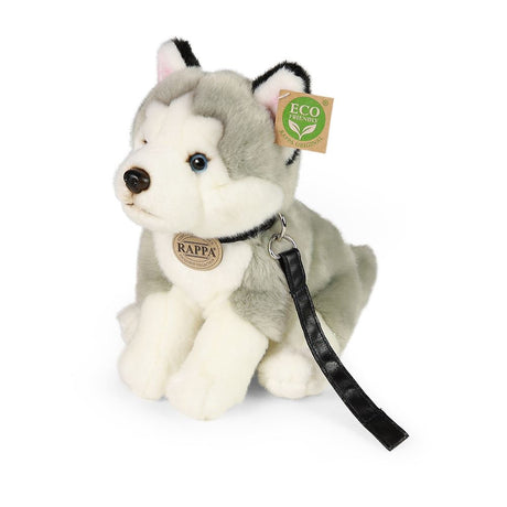 Pluszowy pies husky 28 cm ekologiczny