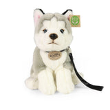 Pluszowy pies husky 28 cm ekologiczny