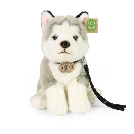 Pluszowy pies husky 28 cm ekologiczny