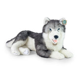 Pluszowy pies husky 60 cm ekologiczny