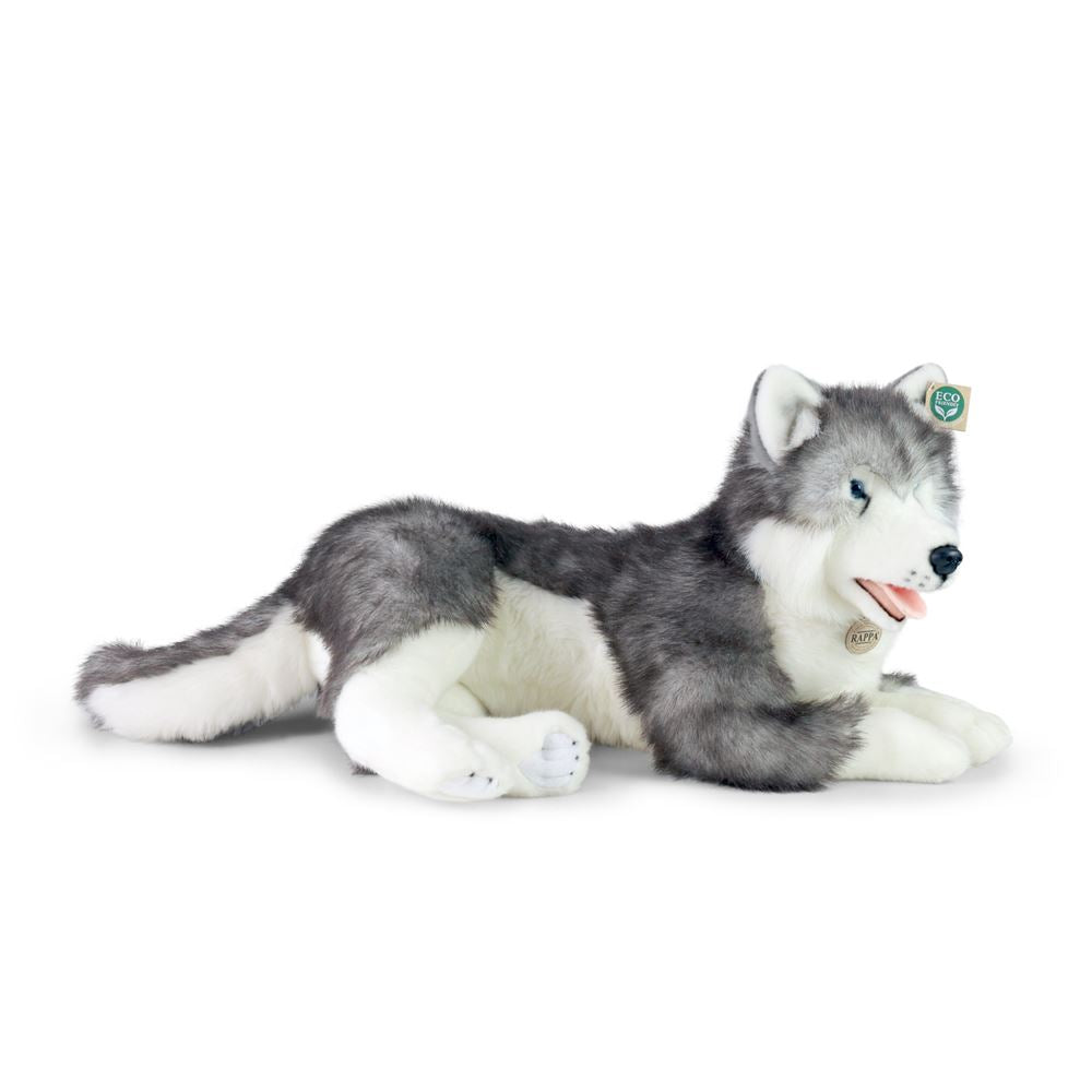 Pluszowy pies husky 60 cm ekologiczny