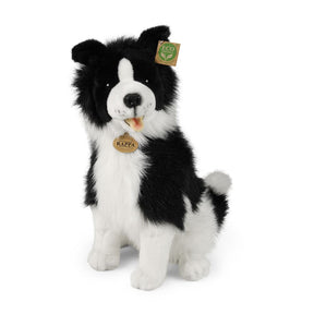 Pluszowy border collie 40 cm przyjazny dla środowiska