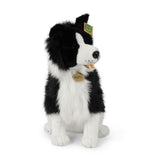Pluszowy border collie 40 cm przyjazny dla środowiska