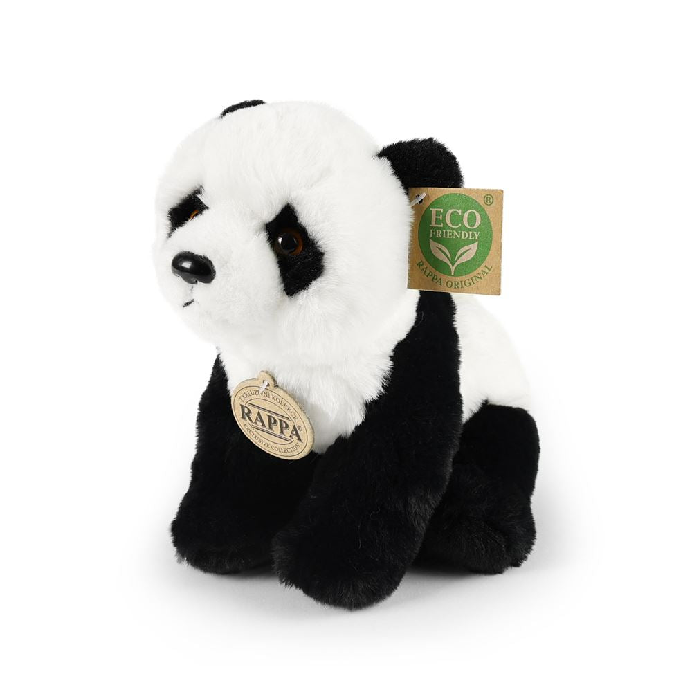 Plush panda 23 cm eco-friendly soft
