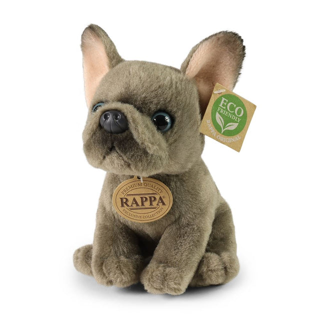 Pluche franse buldog 18 cm eco-vriende