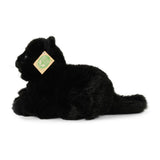 Pluche zwarte kat 22 cm eco-vriendelijk