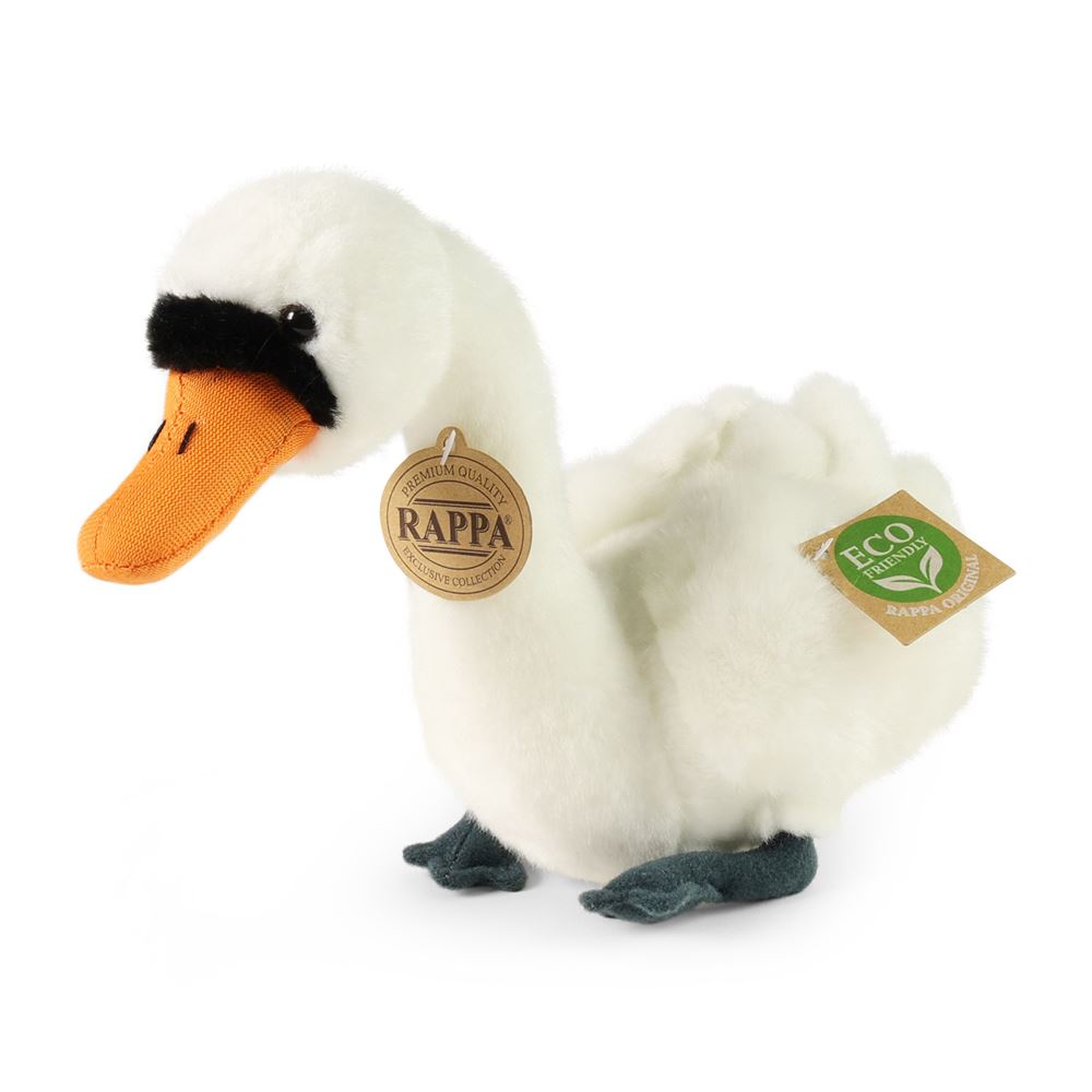 Pluche zwaan 20 cm eco-vriendelijk