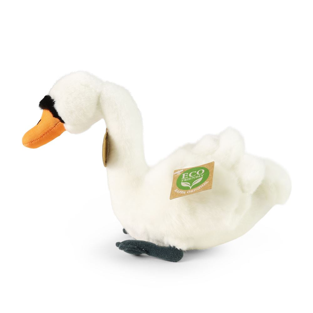 Pluche zwaan 20 cm eco-vriendelijk