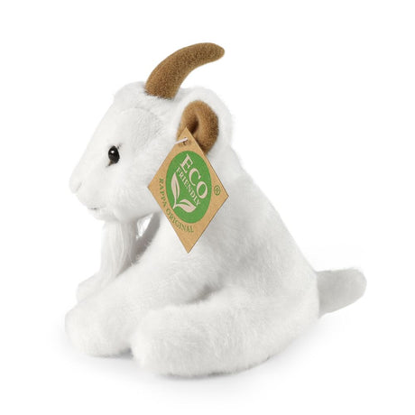 Pluche geit 13 cm eco-vriendelijk