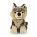 Pluche wolf 18 cm eco-vriendelijk