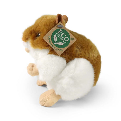 Pluche hamster 13 cm eco-vriendelijk | 2 stuks