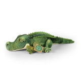 Pluche krokodil 34 cm eco-vriendelijk | 2 stuks