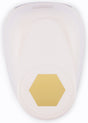 Vaessen creative pons - figuurpons - hexagon - 5,5 x 6,3 cm