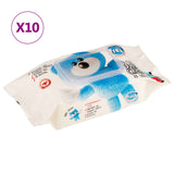 Vidaxl Baby Wipes 10 paczek 720 chusteczek