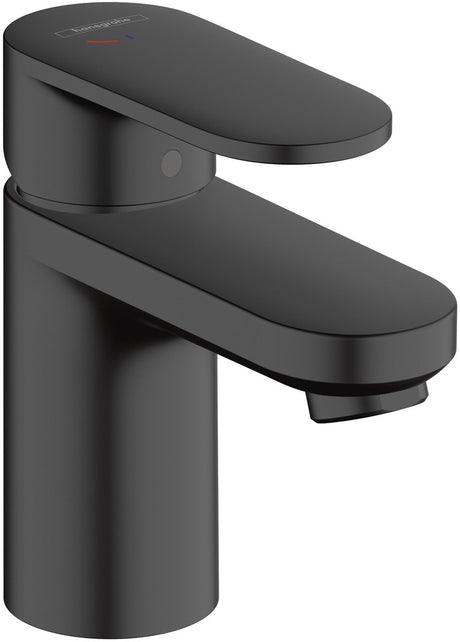 Mieszanka lakierów Hansgrohe - bateria umywalkowa - obsługa jednouchwytowa - zimny start, oszczędność energii - z korkiem - rozmiar 70 mm - czarny mat