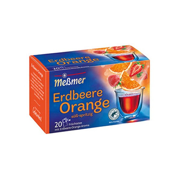 Messmer Erdbeere pomarańczowy 20x 2,25gr (10 sztuk)