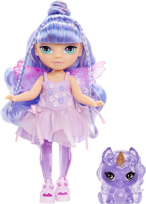 Lalka wróżka Rainbow High Littles Rainbow Fantasy - ametyst (fioletowa)