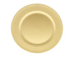 Hbx natural living melamine schaal goud h2 d33