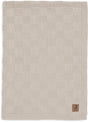 Jollein baby deken wieg - 75x100cm - box knit - warm sand