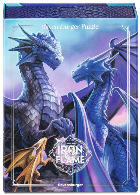 Ravensburger iron flame puzzel 500 stukjes | romantasy collection | rebecca yarros fantasy legpuzzel