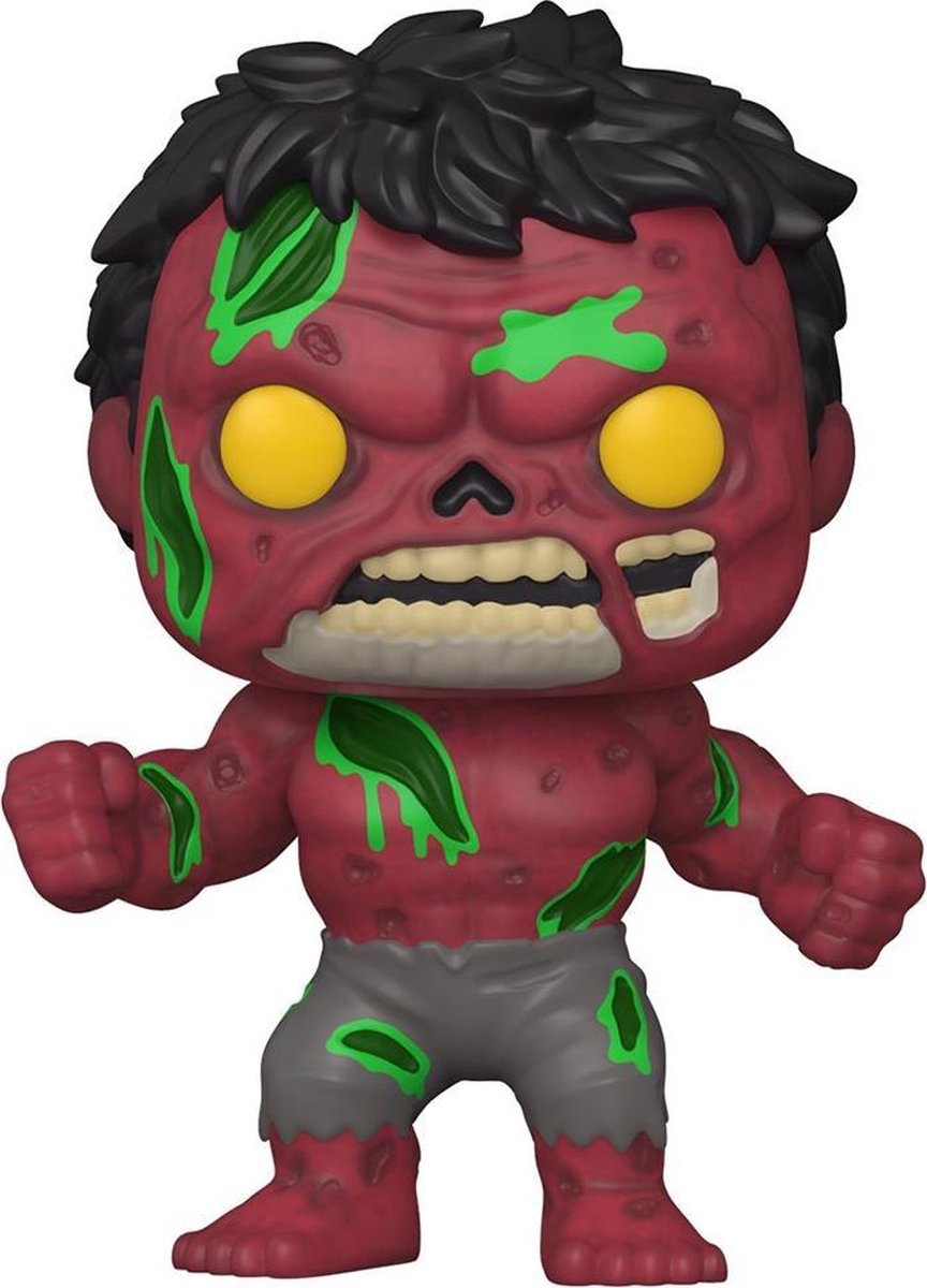 Funko Marvel Zombies popowy winyl: czerwony hulk zombie
