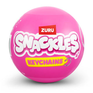 Zuru snackles sleutelhanger 9cm in capsule assorti | 13 stuks