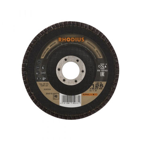 Tarcza listkowa 125 k40 5 w puszce