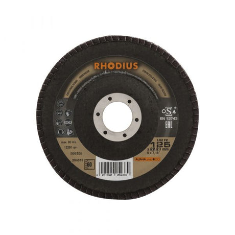 Tarcza listkowa 125 k60 5 w puszce
