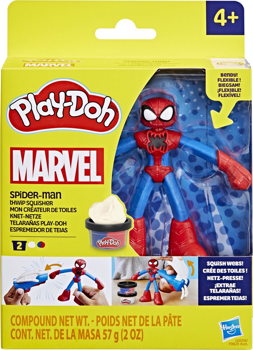 Różne figurki Marvel Play-Doh