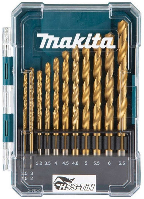 Akcesoria Makita - 13-częściowy zestaw wierteł do metalu d-72855