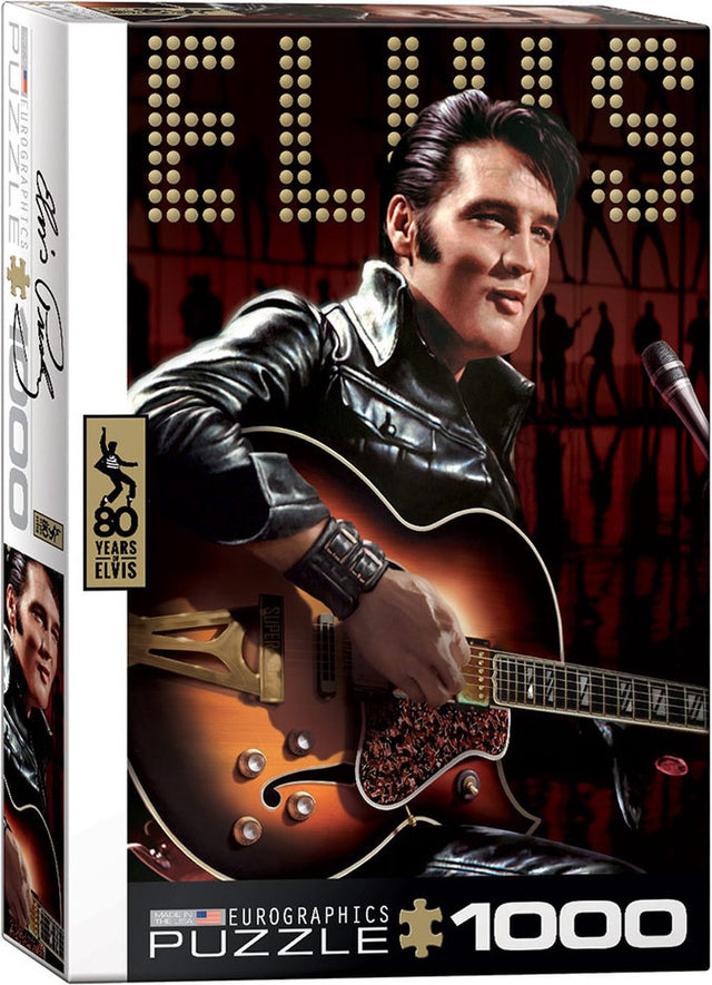 Eurographics - elvis presley comeback special - 1000 elementów 68×48cm (szer.×wys.) - układanka