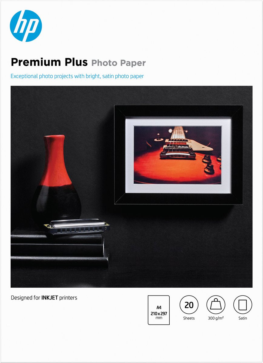 Papier fotograficzny HP premium plus - a4 półbłyszczący