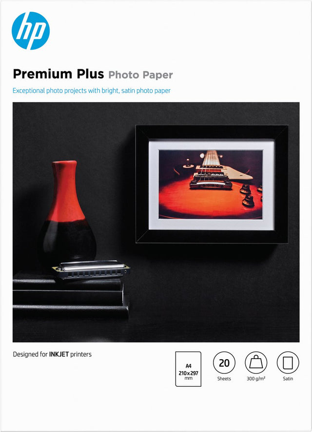 Papier fotograficzny HP premium plus - a4 półbłyszczący